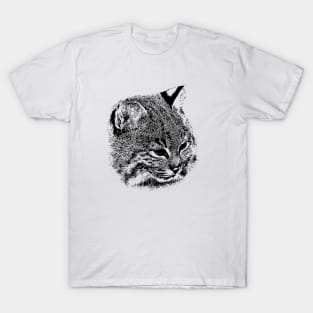 Bobcat portrait T-Shirt